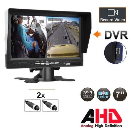 Pantalla Dvr 7 Pulgadas 128Gb AHD Camión Ómnibus Bus Pantalla Dvr 7 Pulgadas 128Gb AHD Camión Ómnibus Bus