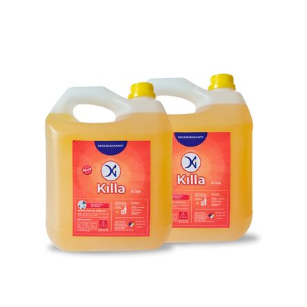 Desengrasante KILLA Galón Pack 2 Galoneras Desengrasante KILLA Galón Pack 2 Galoneras