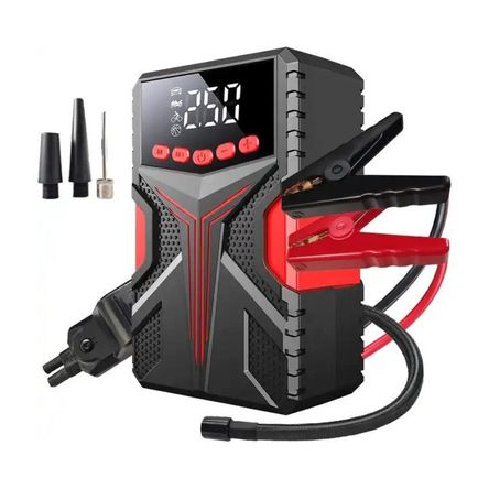 Arrancador de Bateria 4 en 1 Cargador Luz Led Inflador SHEEPBUSTER