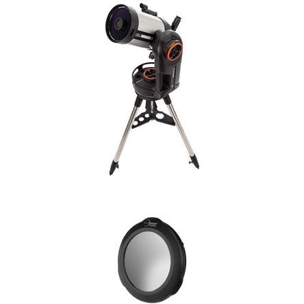 Telescopio Schmidt Cassegrain Celestron Nexstar Evolution 6 Y Kit de Filtro Solar Eclipsmart