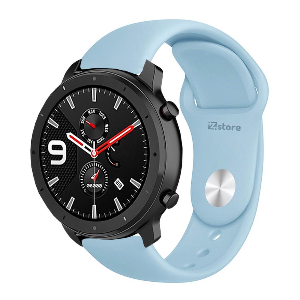 Correa Compatible Con Amazfit GTR 42mm Azul Broche 20mm GENERICO