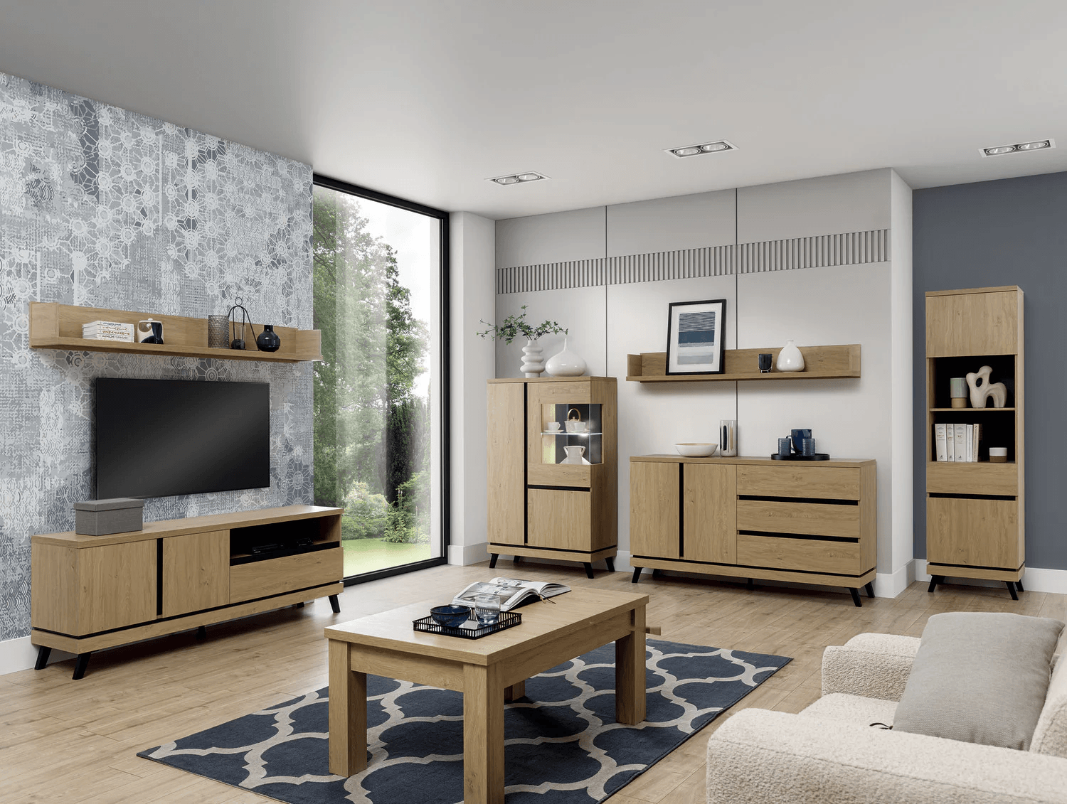 Aparador Largo Orlando color Duna TU MESITA