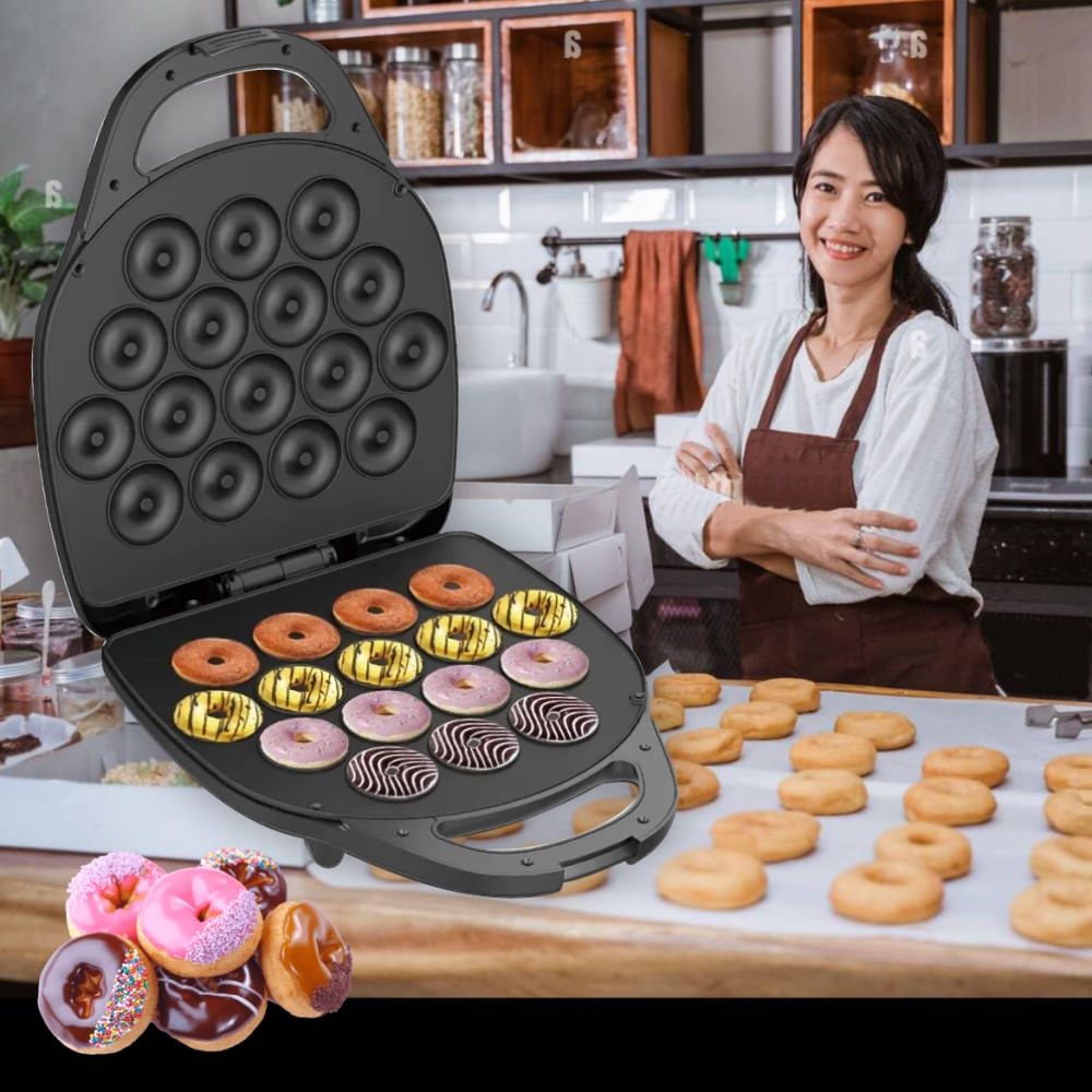 Máquina para hacer donuts Bdm04 Negro - Promart