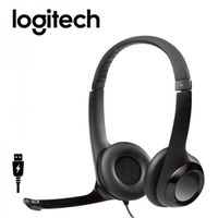 Audifono CMicrof. Logitech H390 Usb Noise Cancelling Black