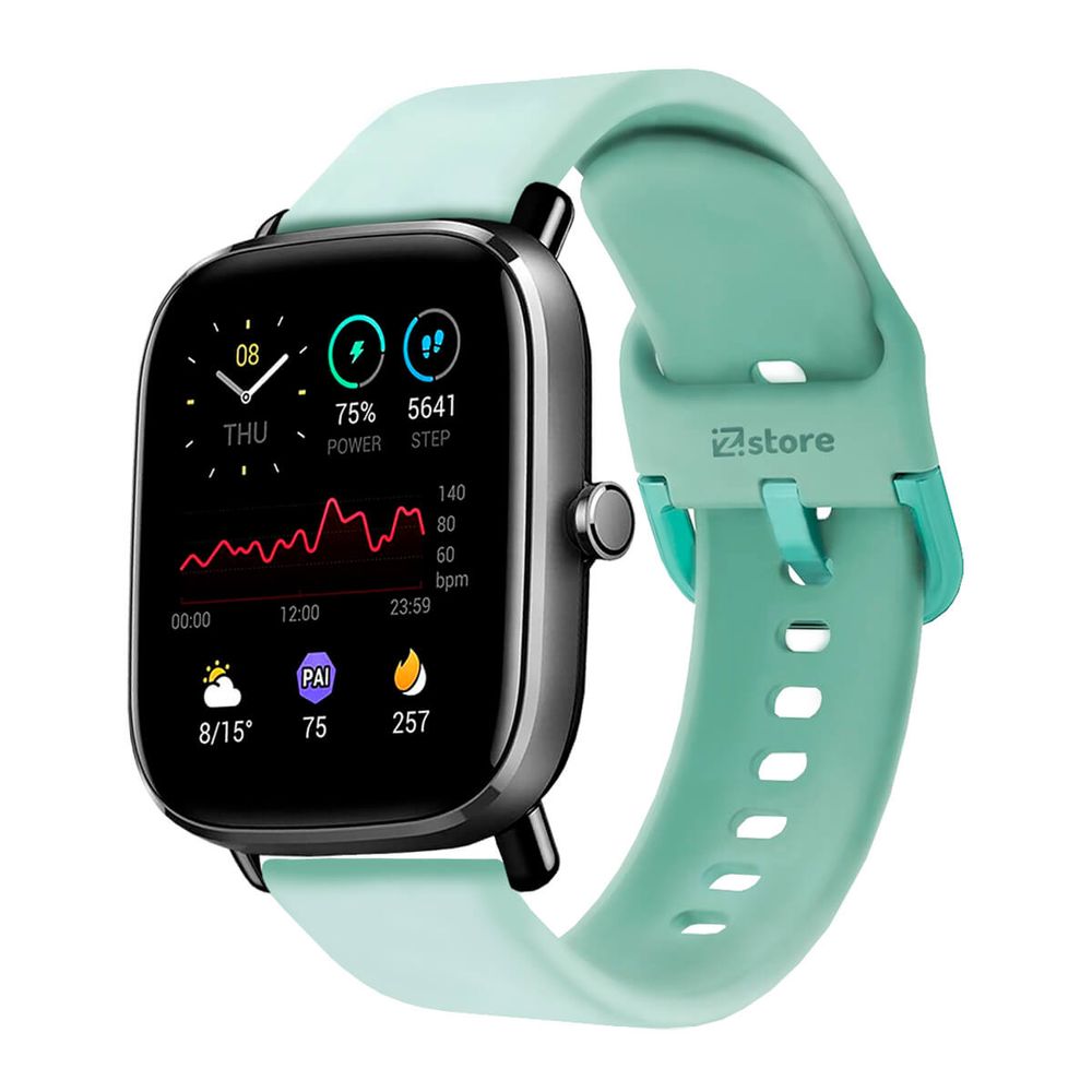 Correa Compatible Con Amazfit GTS 2 Verde Oscuro Evilla 20mm - Promart