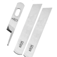 Cuchilla para Máquinas de Coser Remalle Overlock Siruba Kr23  Y Kr35