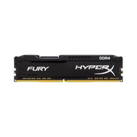 Memoria Ram Kingston Hyper Fury Black 16 GB  DDR 4  3200 Mhz