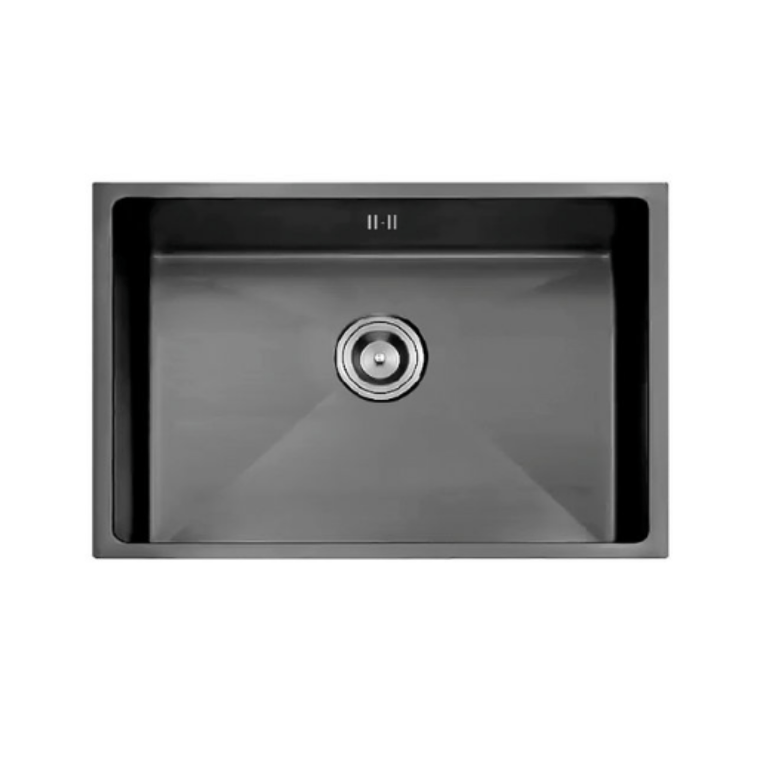 Lavadero de cocina Acero 1 Poza Acero Negro XM US017646