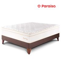 Cama Europea Royal Prince 2 Plazas - Chocolate