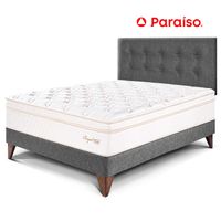 Dormitorio Europeo Royal Cloud 2 Plazas Gris