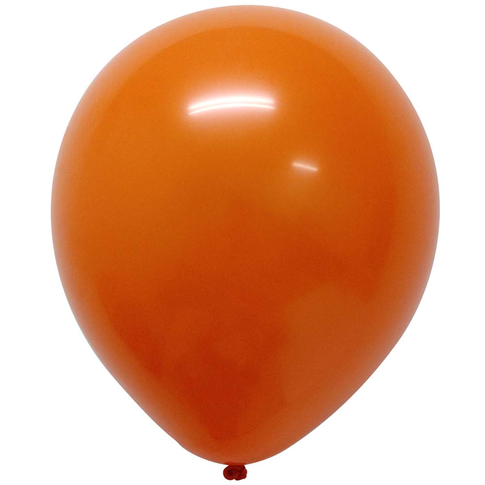 Globos de Latex OLEGO 09" Anaranjado 12un