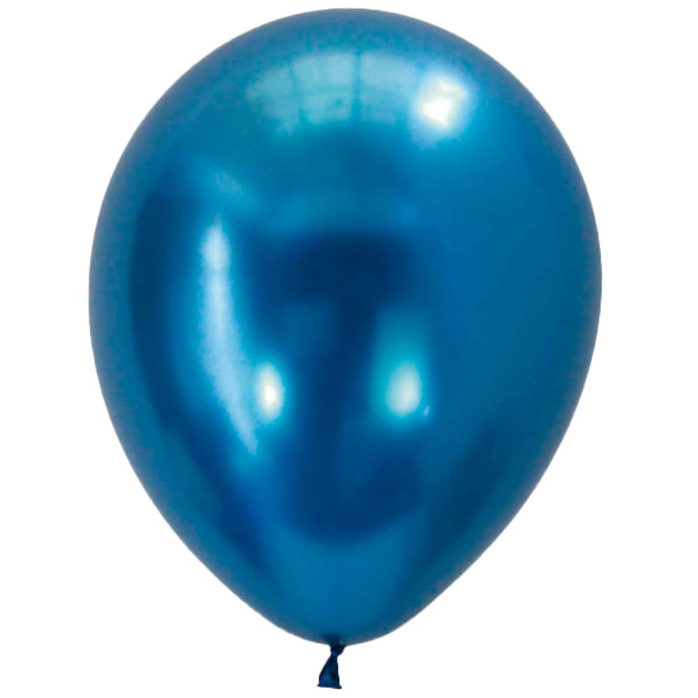 Globos de Latex OLEGO Cromado 09 Azul 12un