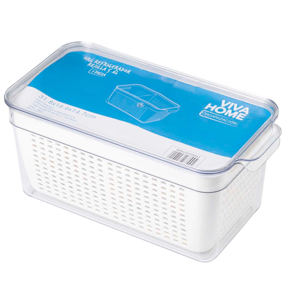 Organizador de Refrigeradora VIVA HOME Rejilla 5.6L