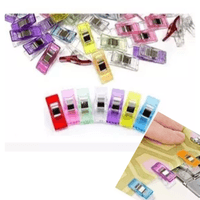 50 Pinzas Clips de Costura Prensatelas Quilting Ganchos Clips de Acolchado Tela Bordado