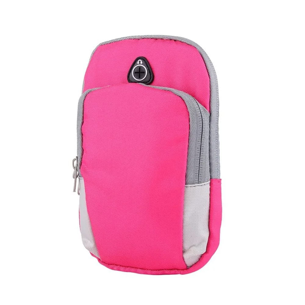 Bolso Porta Celular Deportivo con Correa Brazalete Fucsia