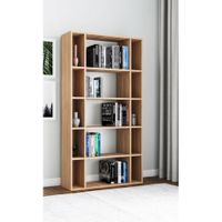 Estante Moderno Sanemi Marron R&R MUEBLES