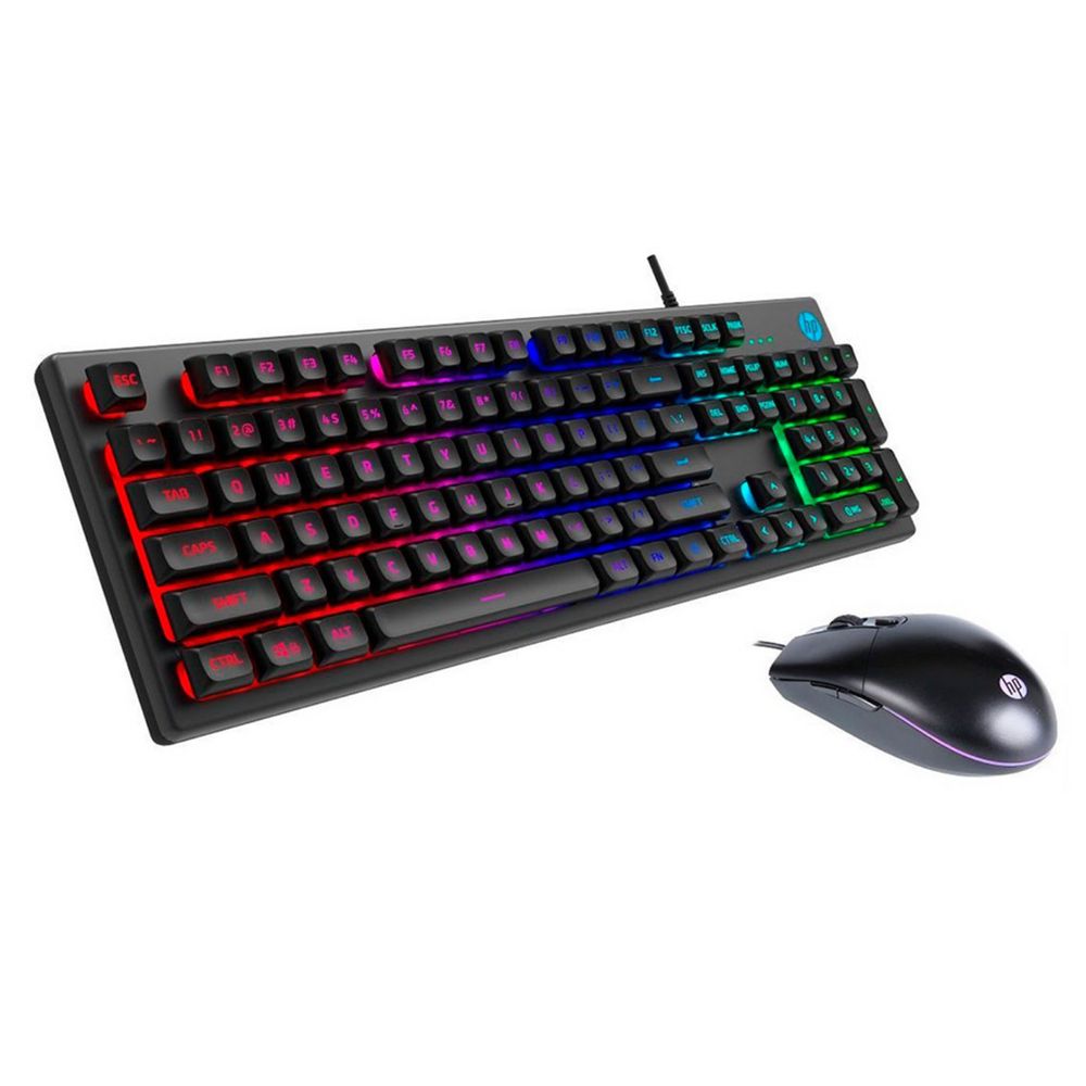 Combo Gaming Teclado + Mouse Km300f Negro Hp - Promart