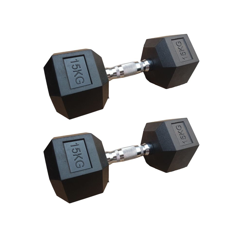 Mancuernas Hexagonales Pesas De 15 Kilos Precio Par Mancuernas