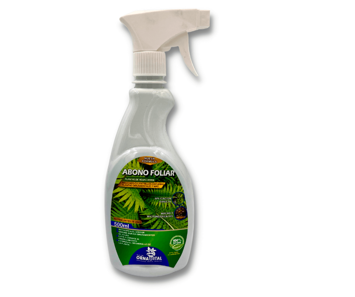 Fertilizante liquido Ornavital para Foliar  de 500ml
