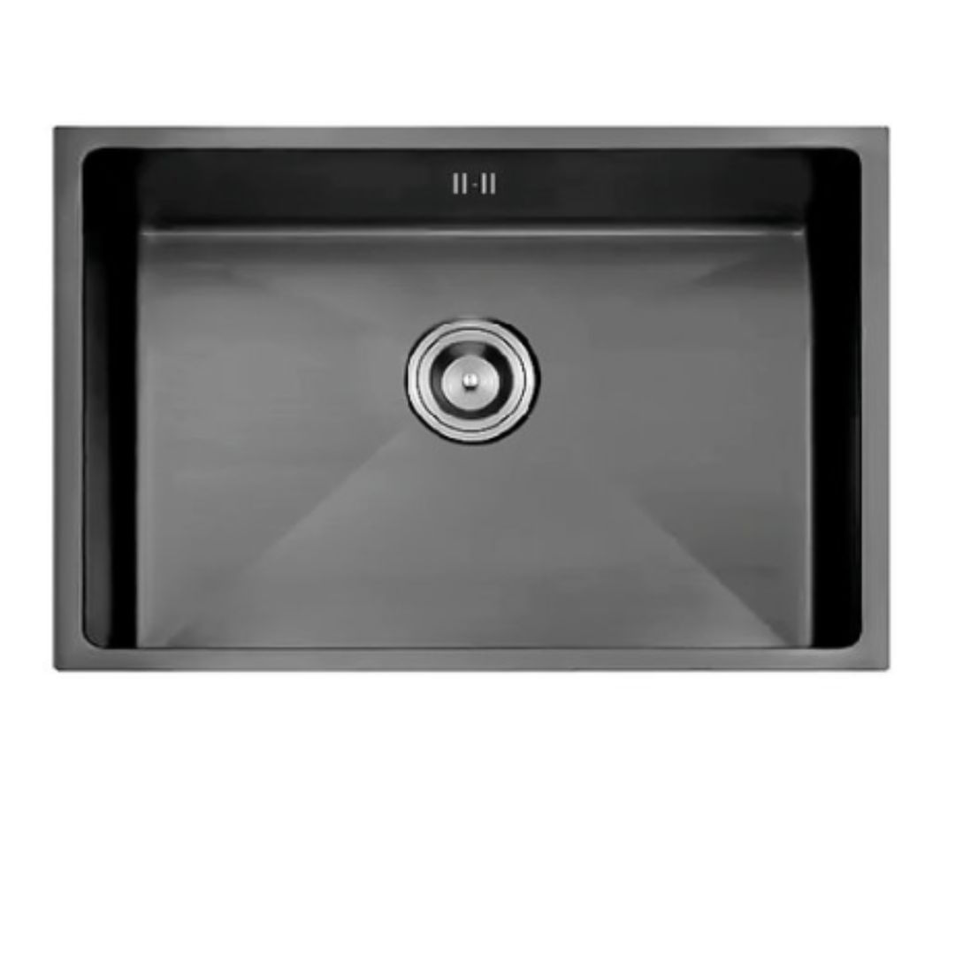 Lavadero de cocina 1 poza Acero Negro US01-7646