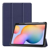 Funda Smart Cover con Lapiz + Mica de Vidrio para S6 Lite 10,4"" SM-P610 Azul