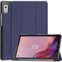Funda Bookcover + Mica de Vidrio para Tablet Lenovo M9 Azul
