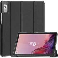 Funda Bookcover + Mica de Vidrio para Tablet Lenovo M9 Negro