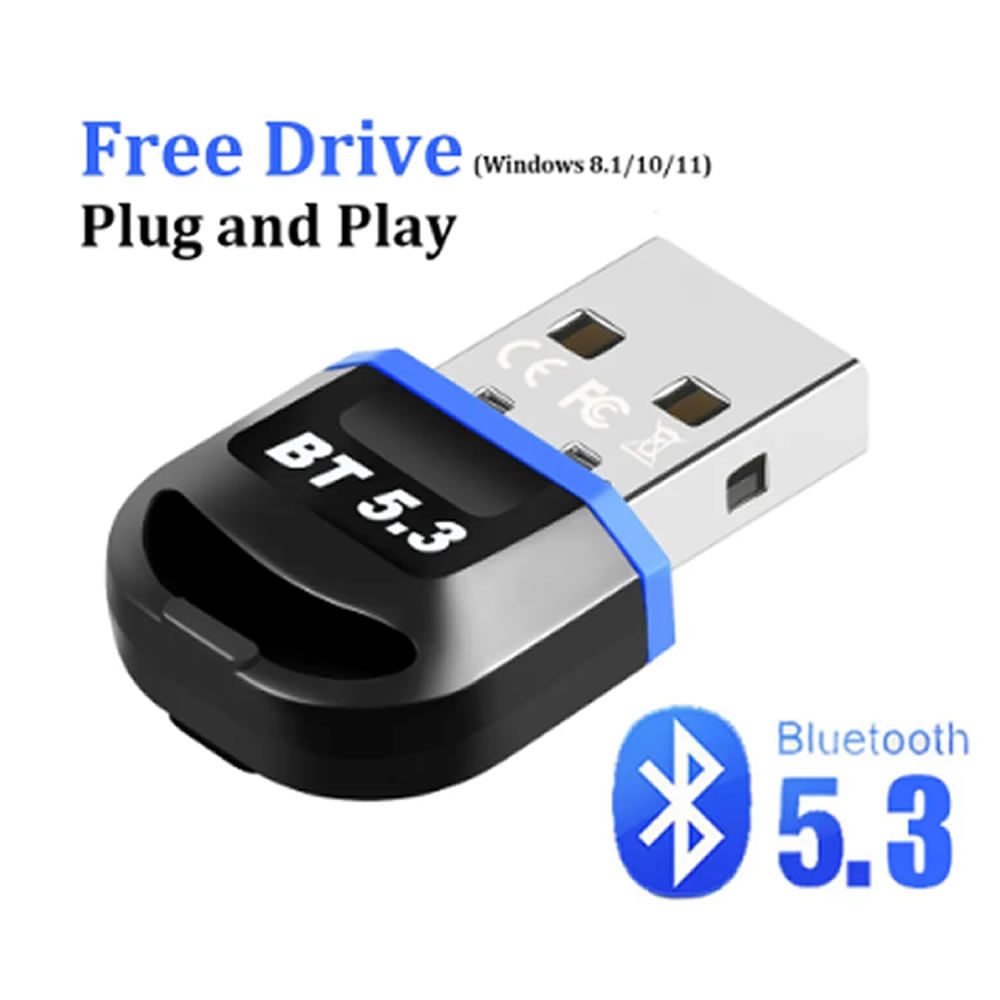 Adattatore Audio Wireless USB Trasmettitore Bluetooth 5.0 2in1 USB - Adattatore Audio Wireless Per Auto, TV, PC, Con Jack 3.5mm Transmitter For - Foto 9