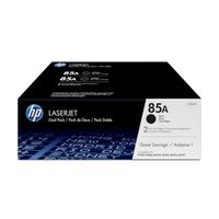 Pack dos Toner HP 85A Negro LaserJet Original CE285AD