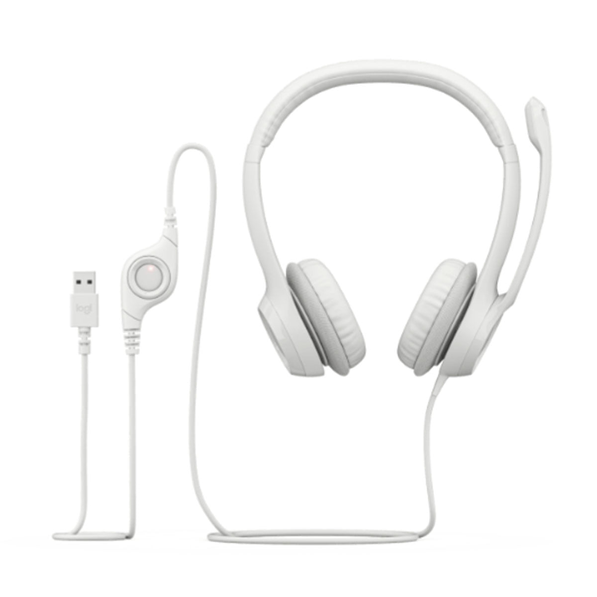 Audifono  Logitech H390 Usb Blanco