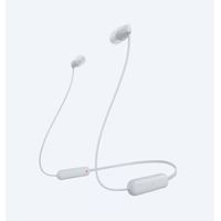 Audifonos Bluetooth Sony Wireless WI C100 Bateria 25hrs ipx4 Blanco