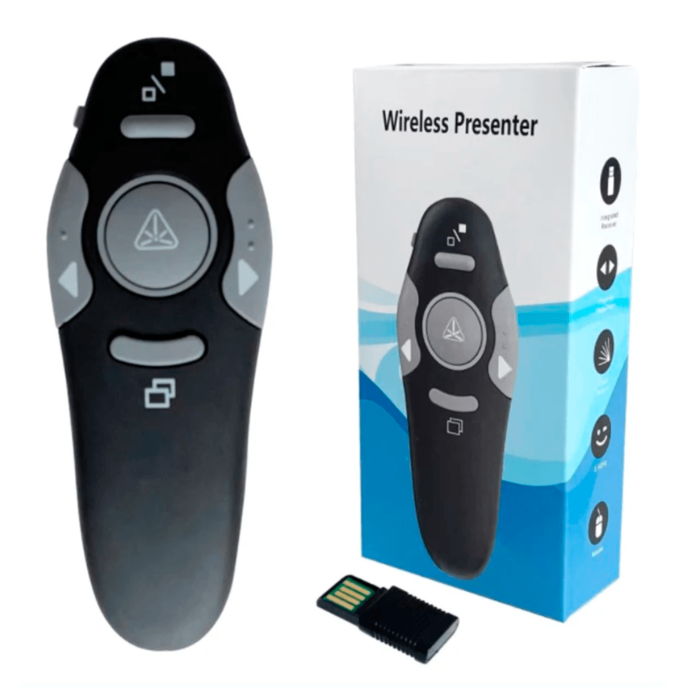 Presentador Diapositiva PPT Mouse Puntero Laser Exposicion