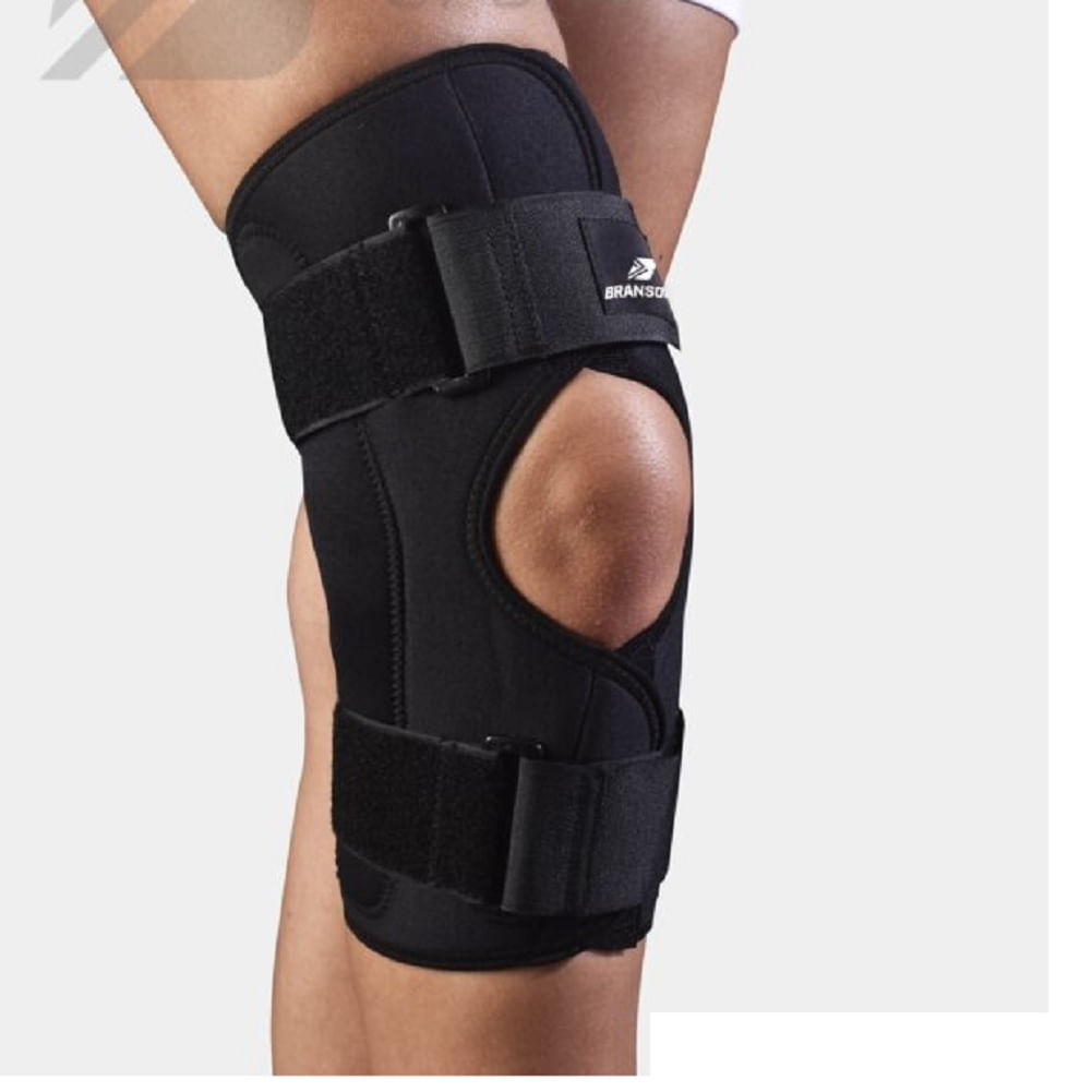 Rodillera articulada con bisagra Branson negro Talla XL