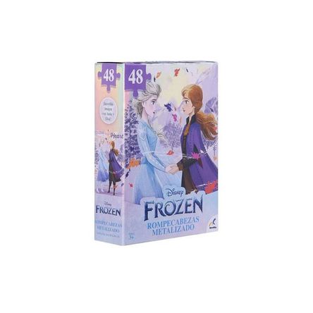 Rompecabezas Disney Frozen Metalizado de 48 piezas - Promart