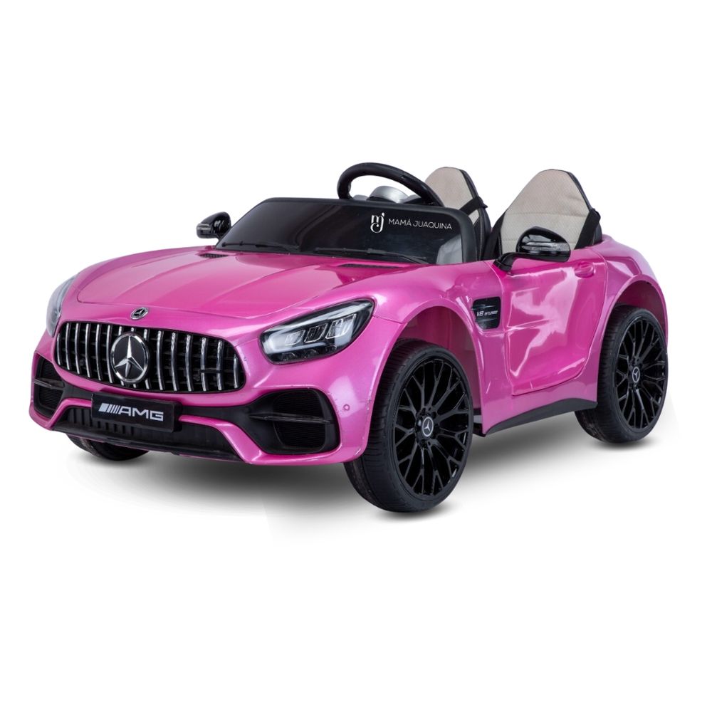 Carro a Batería para Niños Mercedes Benz Genesis Rosado - Promart