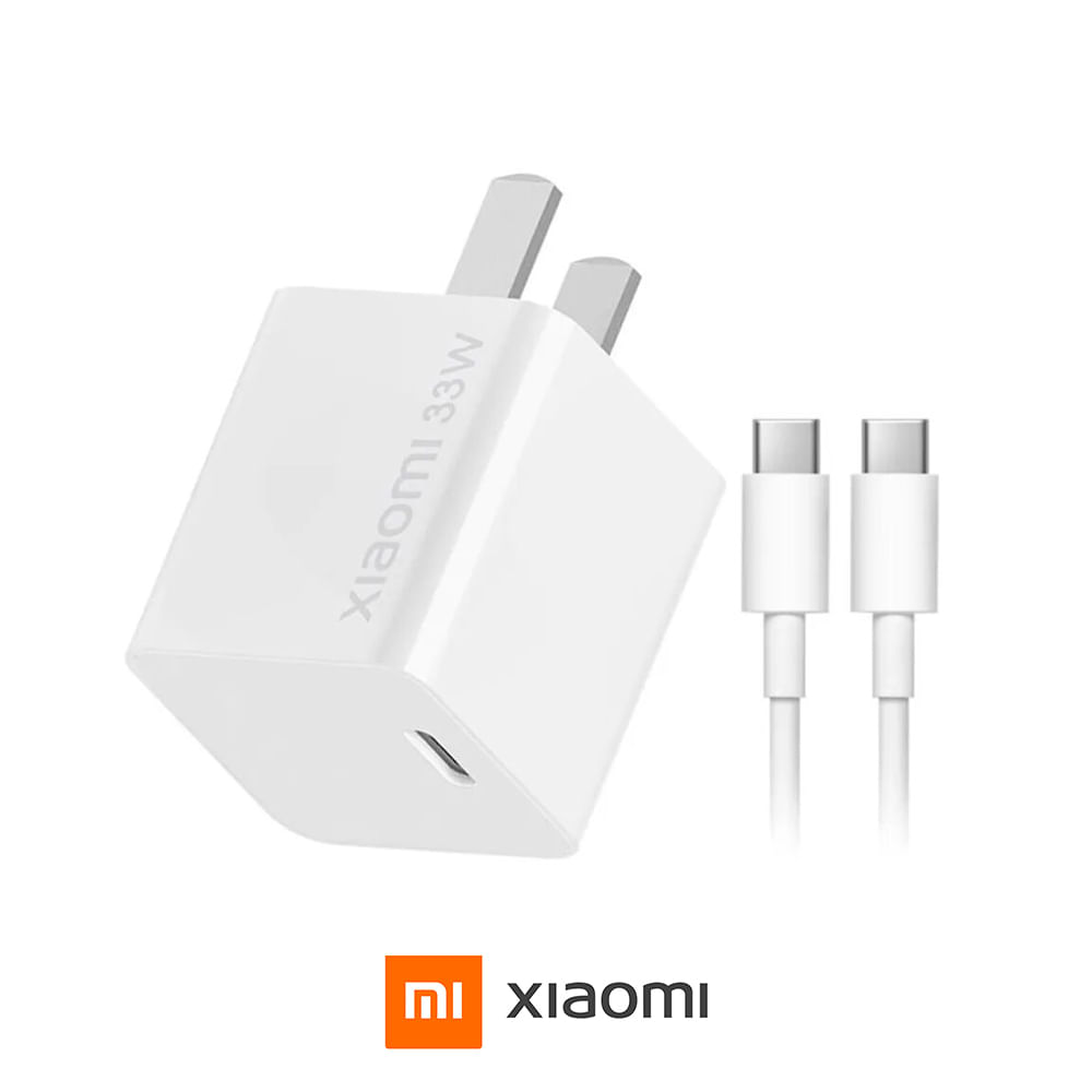 Cargador Original Xiaomi 33w Carga Rápida Cable Usb - C XIAOMI