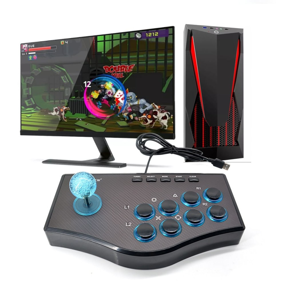 Mando Nygacn Joystick para Ps2 Ps3 Pc Android Tv Smart