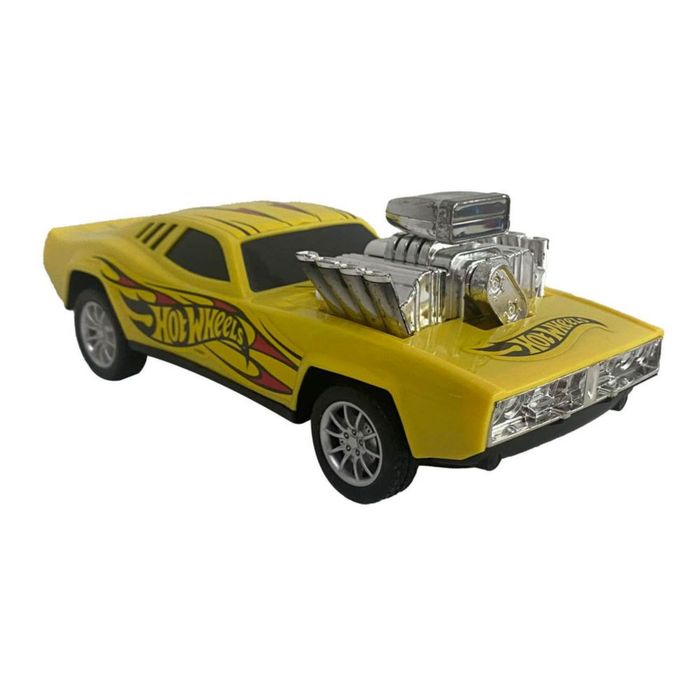 Auto De Friccion Hot Wheels 22Cm Amarillo Promart