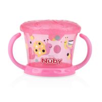 Dispensador de Snack para Bebé Nuby Snack Keeper Rosado