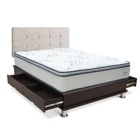 Dormitorio Cuadros New Ozono Queen + Protector