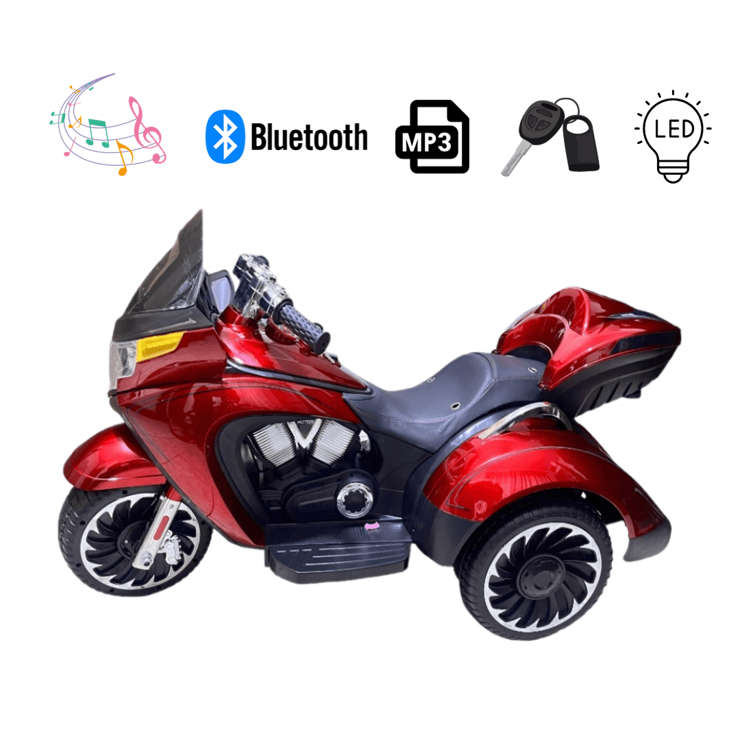 Trimoto a Batería Infantil Strength 12V Rojo