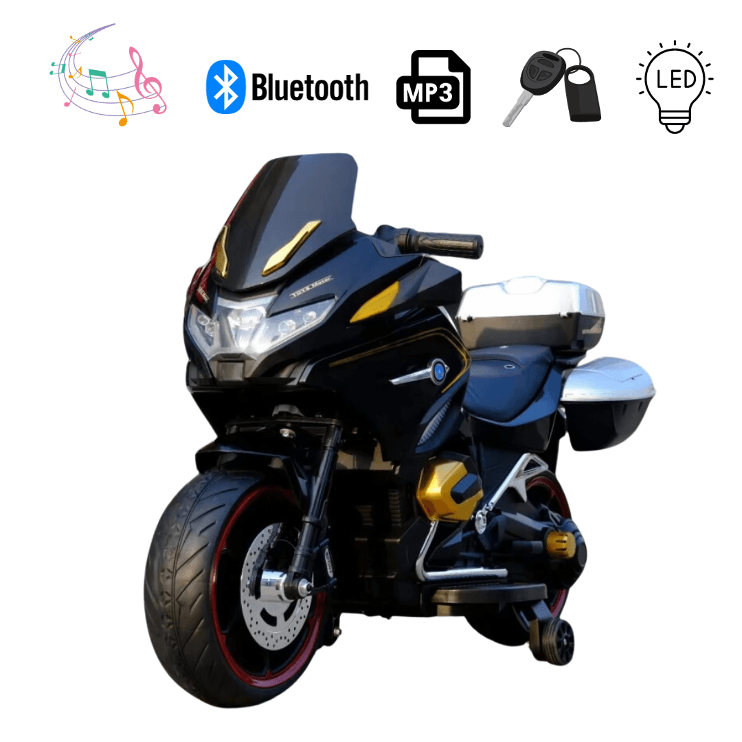 Moto a Batería Infantil Limits 12V  Negro