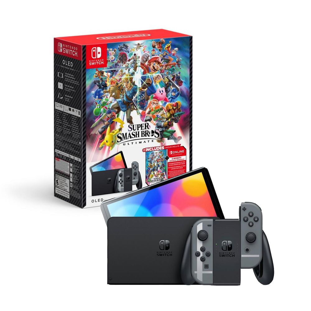 Nintendo Switch™ OLED Model: Super Smash Ultimate Bundle (Full Game  Download Nintendo Switch Online Membership Included) | Nintendo Switch  Images Download | ihrm.or.ke