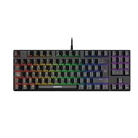 Teclado Vandrox  Numerico Mecanico Gamer  Tryhard Full RGB