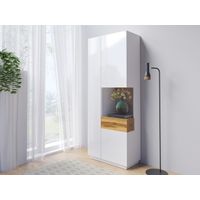Vitrina Alta Silke color Blanco/Duna 2 puertas TU MESITA