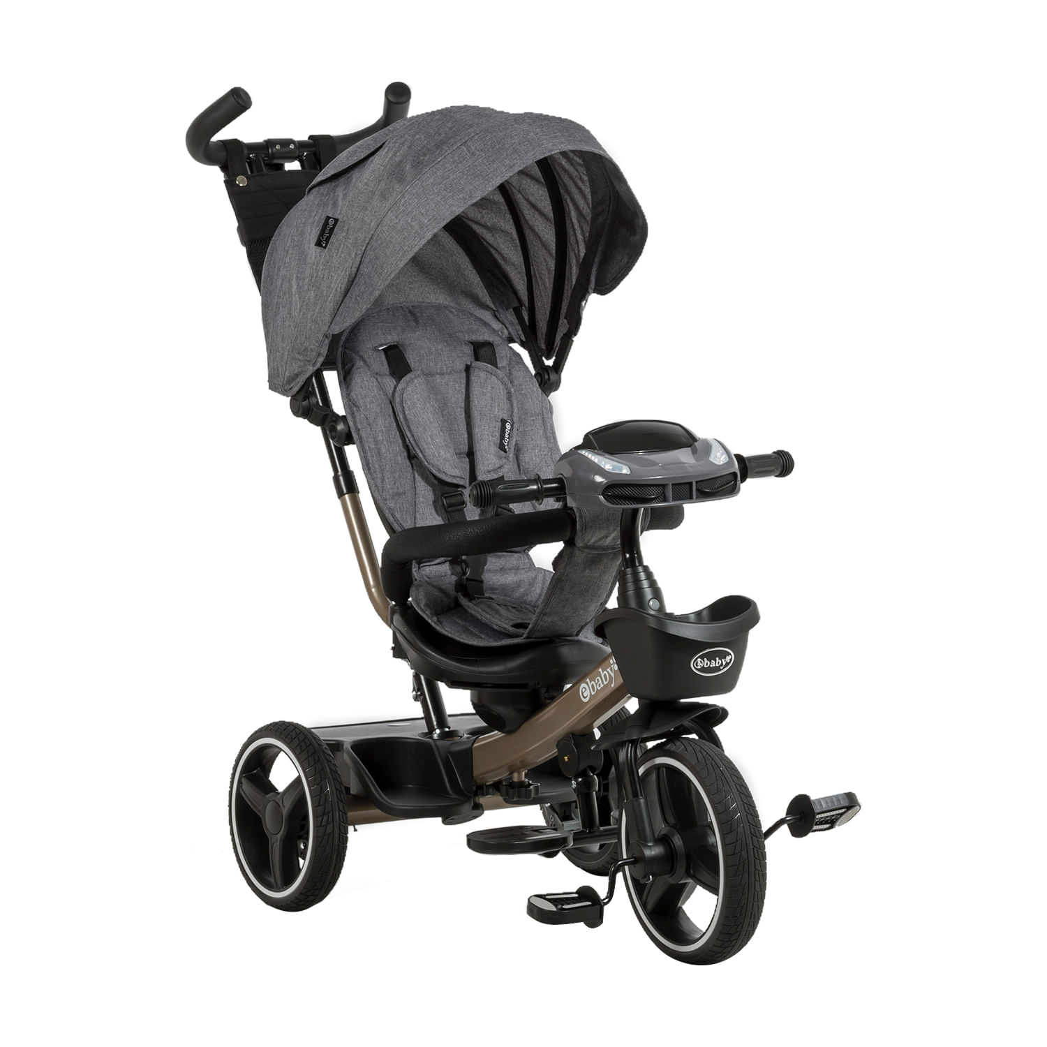 Triciclo Guiador Derio Ebaby con USB y Bluetooth