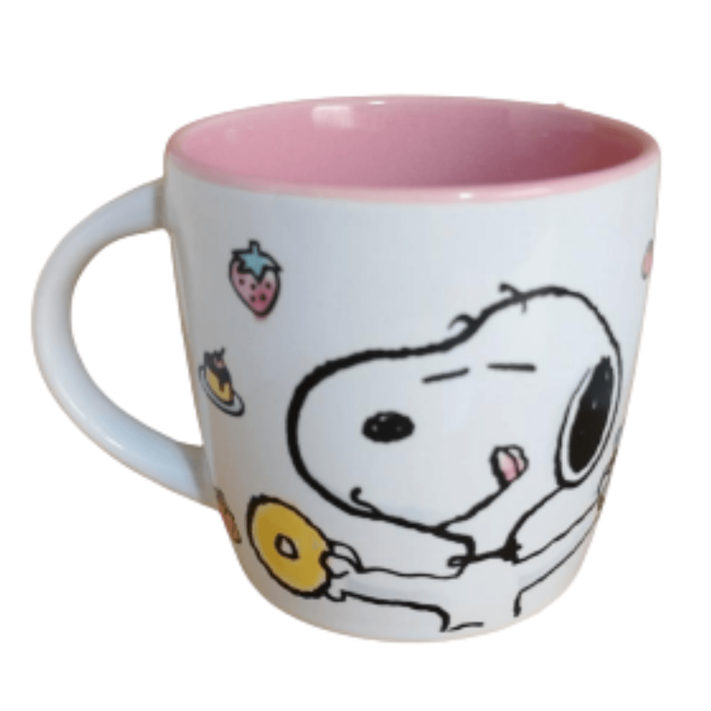 Taza de Snoopy del aniversario de Peanuts
