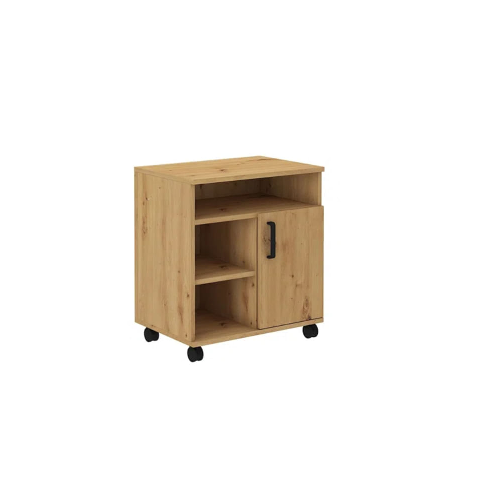 Mueble Auxiliar de Escritorio Hisashi Marrón R&R MUEBLES