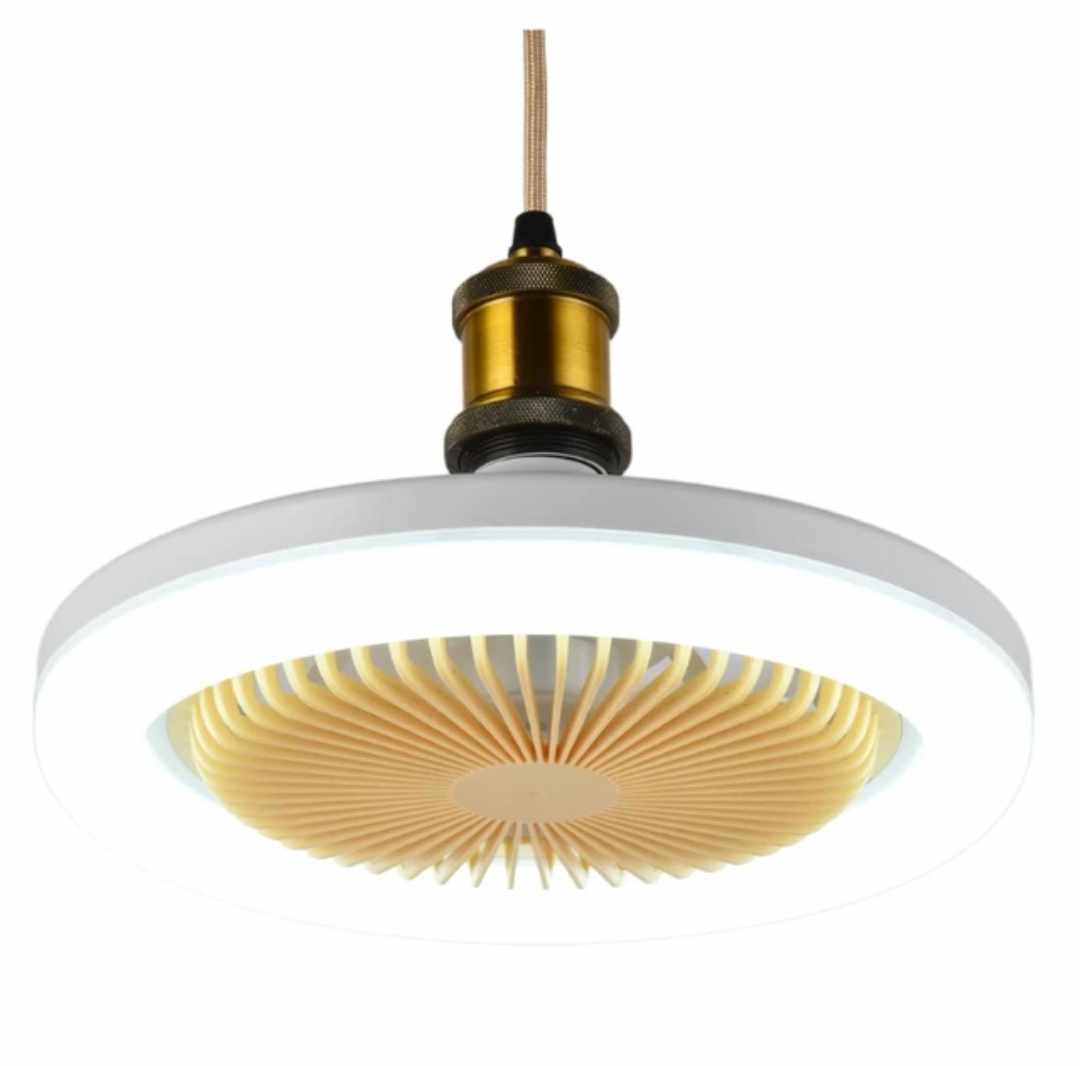 Foco Ventilador de Techo LED Ahorrador Control Multifuncion Oficina Hogar