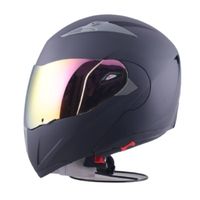 Casco de Moto Articulado Abatible  Certificado Tornazolado Rosa  Talla M